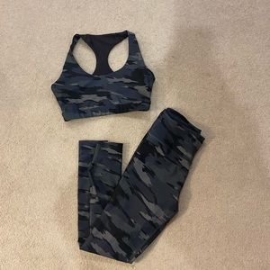 SoulCycle Camouflage Workout Set